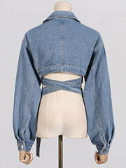 Kurze Jeansjacke