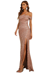 Ärmelloses Mini-Bodycon-Kleid mit One-Shoulder-Träger und Rüschen