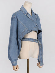 Kurze Jeansjacke