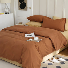 Checkered Bedding Set - Pink