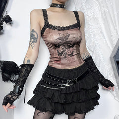 Infinity Butterfly Hexentop mit Handschuhen