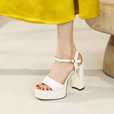 Glamouröse Plateau-Blockabsätze