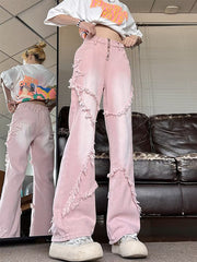Jeans im Distressed-Look „Coral Reef“