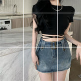 Rückenfreies Club-Top zum Binden