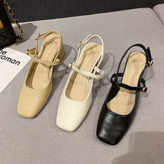 Damen-Oberbekleidung Mary Jane Slingback Heels