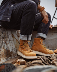 American Retro Winter Desert Wildleder Arbeitsstiefel für Herren