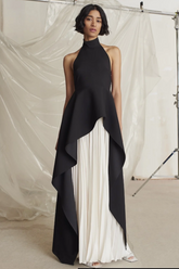 Victoria Neckholder-Kleiderset mit mehreren Lagen