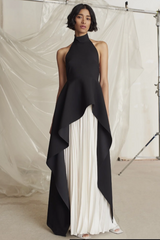 Victoria Neckholder-Kleiderset mit mehreren Lagen