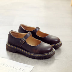 Retro Süße Studentenschuhe