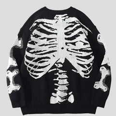 Skelettpullover für Herren