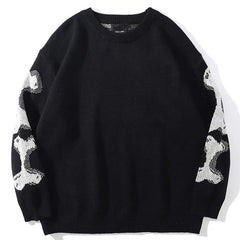 Skelettpullover für Herren