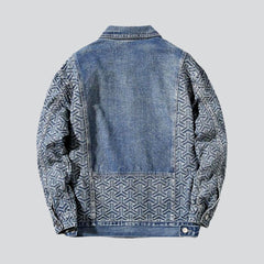 Übergroße Jeansjacke für Herren