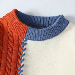 2024 Luxus-Kaschmirpullover: Designer Ripped Hole für Herren