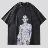 Distressed T-Shirts - Oberteile für Herren