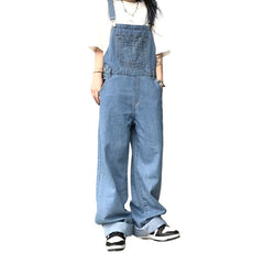 Urban Baggy Damen Jeans-Jumpsuit
