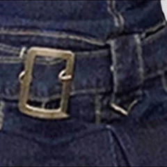 Klassisches Mini-Jeanskleid für Damen