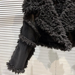 Die Gothica Oversize-Winterjacke aus Kunstpelz