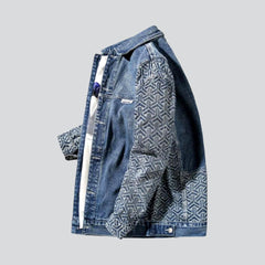 Übergroße Jeansjacke für Herren