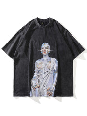 Distressed T-Shirts - Oberteile für Herren