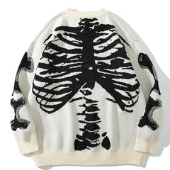 Skelettpullover für Herren