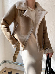 Monseratt Shearling-Jacke