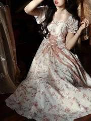 Cute Floral Fairy Dress