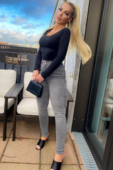 Soho Stretch Skinny Jeans - Grau