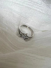 Vintage Strass Stern Manschettenring