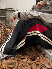 Lockere Jogginghose mit Streifenmuster für Herren