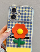 iPhone-Hülle mit Blumen-Print