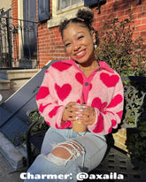 Racing Hearts Teddyjacke