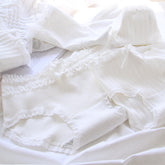 Lolita Lace Trim White Panties