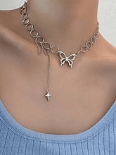 Choker Halskette mit Schmetterling Dekor