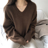Dark Academia Oversize-Pullover