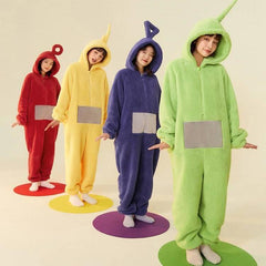 Kawaii Cartoon One-Piece Pajamas