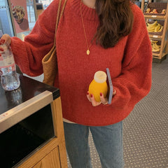 Pullover in Bonbonfarben