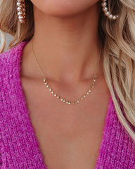 Gorjana – Chloe Mini-Halskette – Gold