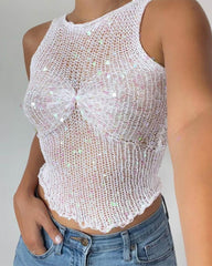 Ursula Stricktop mit Pailletten