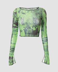 Shego Twin Mesh-Oberteil