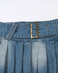 Sascha Micro-Jeansrock