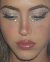 Schmetterlings-Strass-Gesichtsverzierungsaufkleber