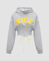 Schöner kurzer Hoodie