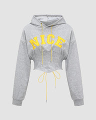 Schöner kurzer Hoodie