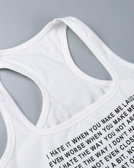 Ich hasse es, dass ich dich liebe, Baby Tank Top