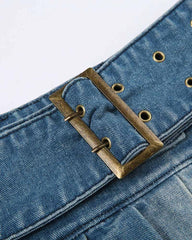 Sascha Micro-Jeansrock