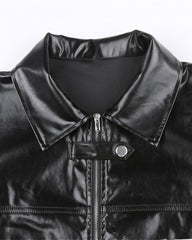 Steamgal Rockmore Kunstlederjacke