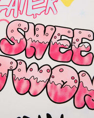 Sweetwon T-Shirt mit Graffiti-Grafik