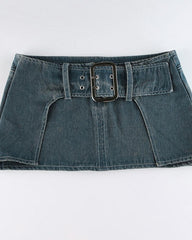 Stellaura Micro Mini-Jeansrock