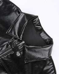 Steamgal Rockmore Kunstlederjacke