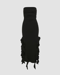 Linnea Tube-Kleid mit Doppelschlitz